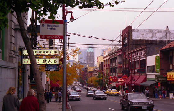 Canada (1986)-300-Vancouver-Chinatown Geschäftsstraße-1-560 Canada (1986)-300-Vancouver-Chinatown Geschäftsstraße-1-560
