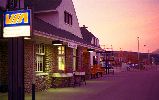 Canada (1986)-303-Jasper-Bahnhof 560 Canada (1986)-303-Jasper-Bahnhof 560