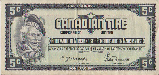 Canadian Tire Gutschein 560