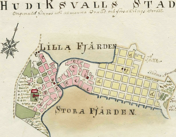 18th_century_map_of_Hudiksvall,_Sweden-2-560 18th_century_map_of_Hudiksvall,_Sweden-2-560