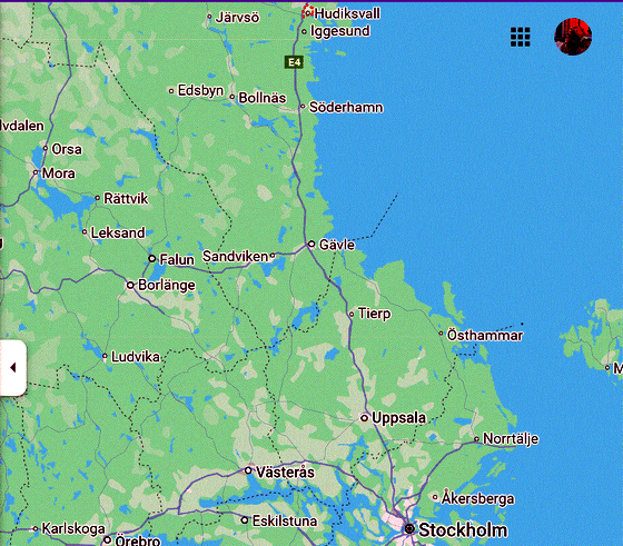 Karte-Stockholm bis Hudiksvall,Fast STone-560 Karte-Stockholm bis Hudiksvall,Fast STone-560