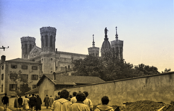 Reise 1955-004-Lyon - Notre Dame-1, Color 4-560 Reise 1955-004-Lyon - Notre Dame-1, Color 4-560
